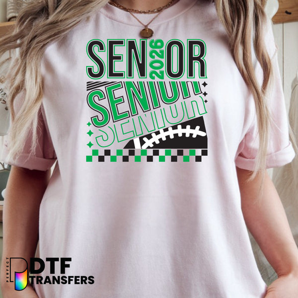 SENIOR 2026 Football Graduation – Teacher DTF Transfer