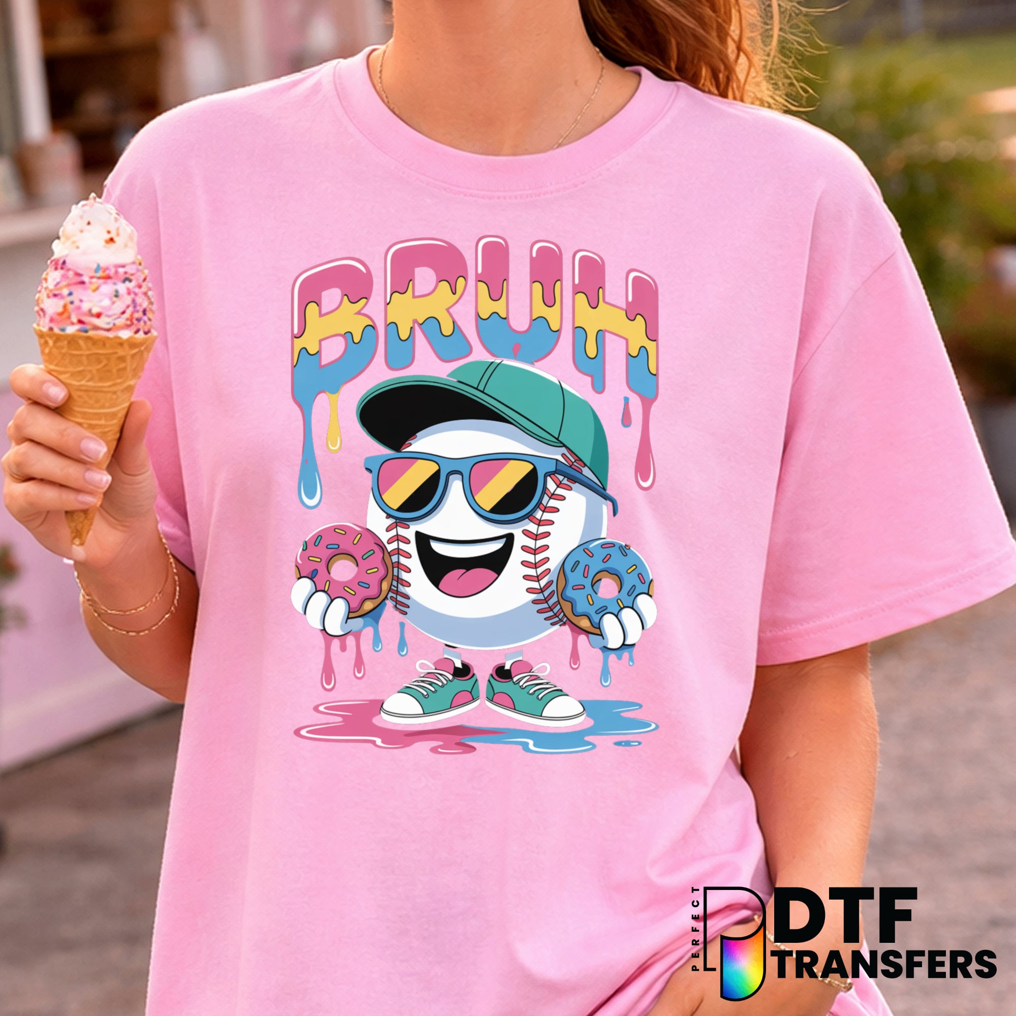 Bruh Baseball – Baseball DTF Transfer