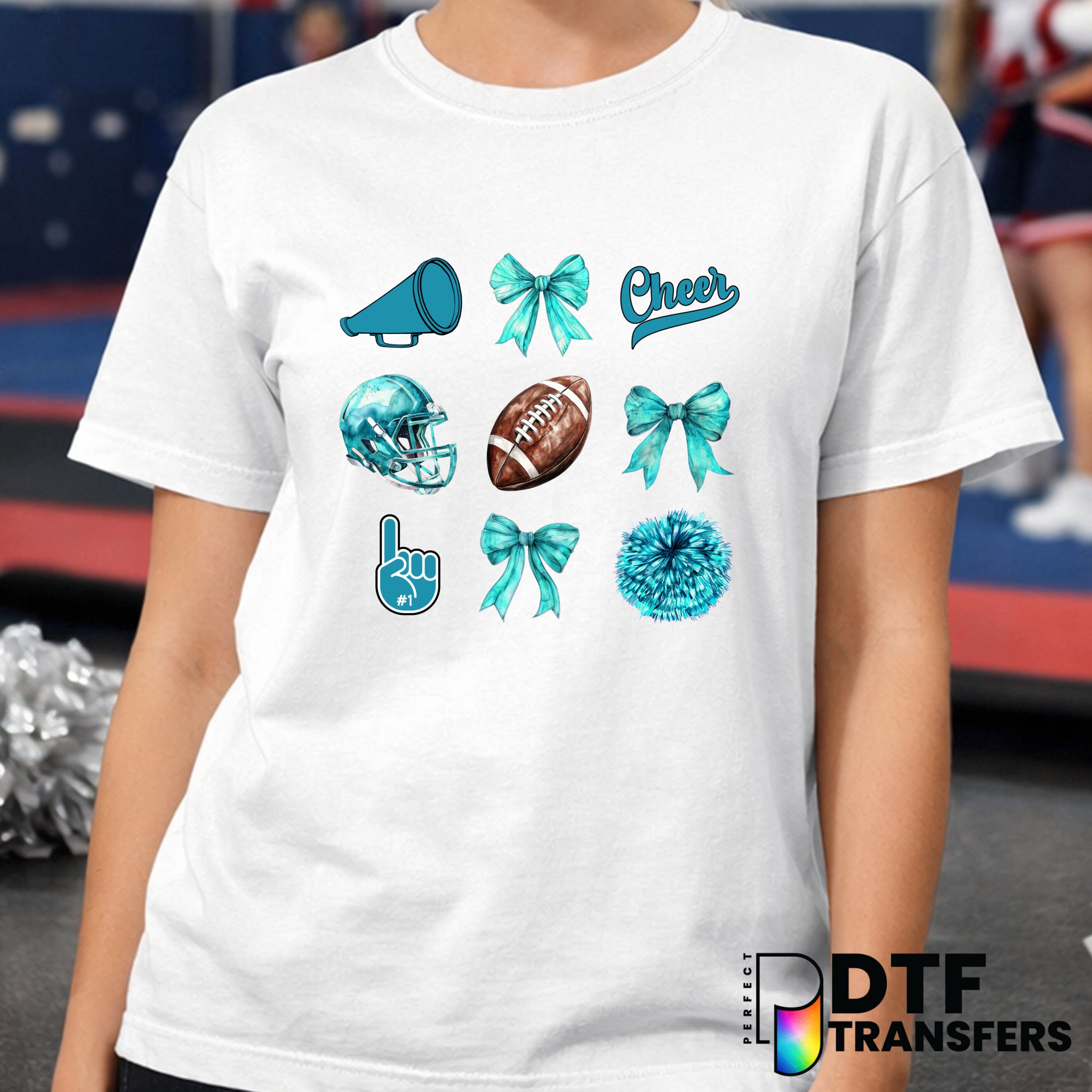 It's Game Day Y'all – Cheerleading DTF Transfer