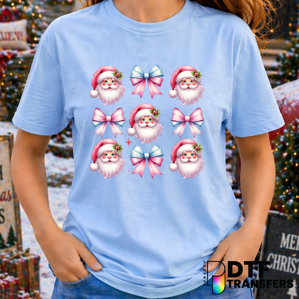 Santa Claus Co. Sleigh Rides and Hot Cocoa Est 1823 North Pole – Christmas DTF Transfer