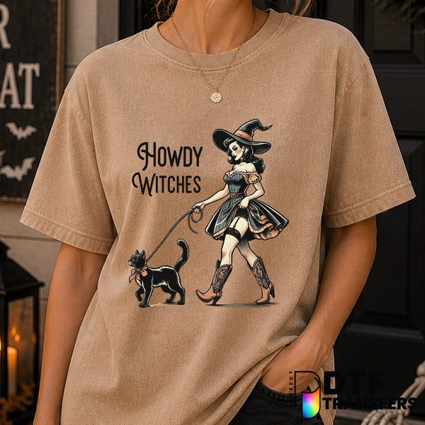 Howdy Witches – Halloween DTF Transfer