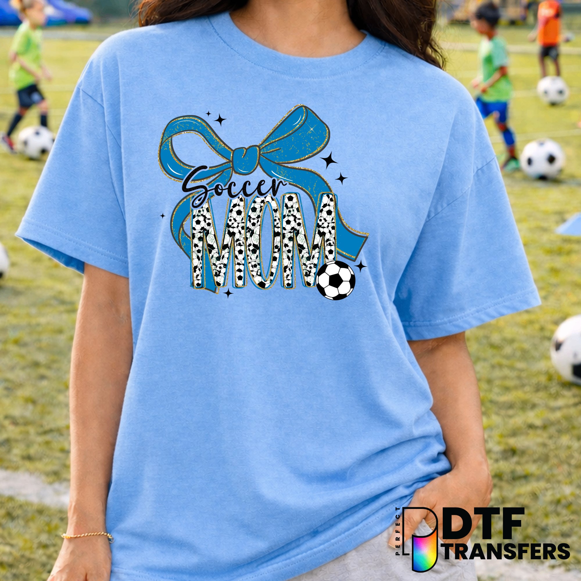 Soccer Mom – Soccer DTF Transfer