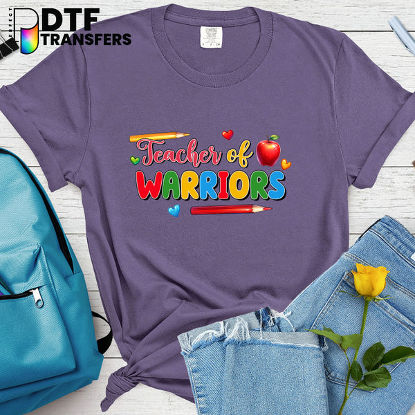 Autism Teacher of Warriors – Special Education DTF Transfer