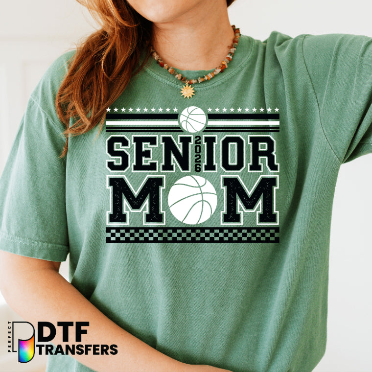 Basketball Senior Mom 2026 – Teacher DTF Transfer