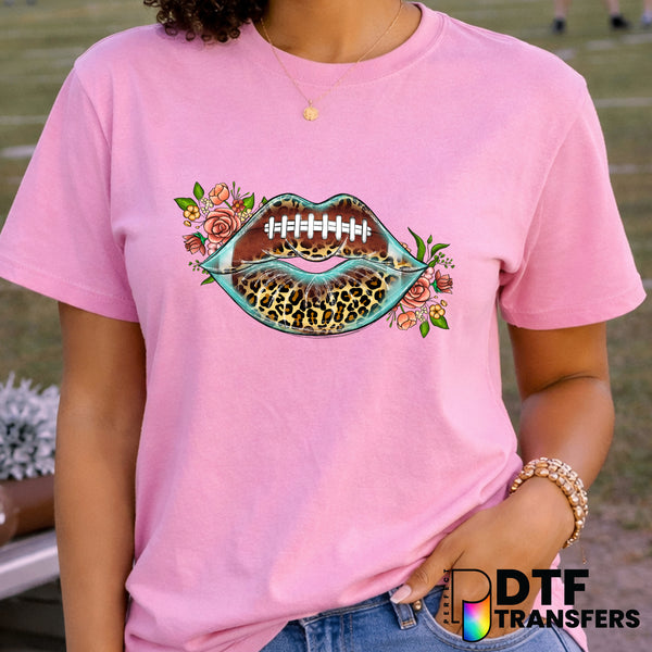 Football Lips – Football DTF Transfer