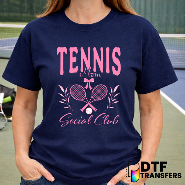 VINTAGE TENNIS MOM SOCIAL CLUB – Tennis DTF Transfer