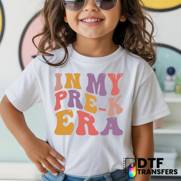 In My Pre-K Era – Teacher DTF Transfer