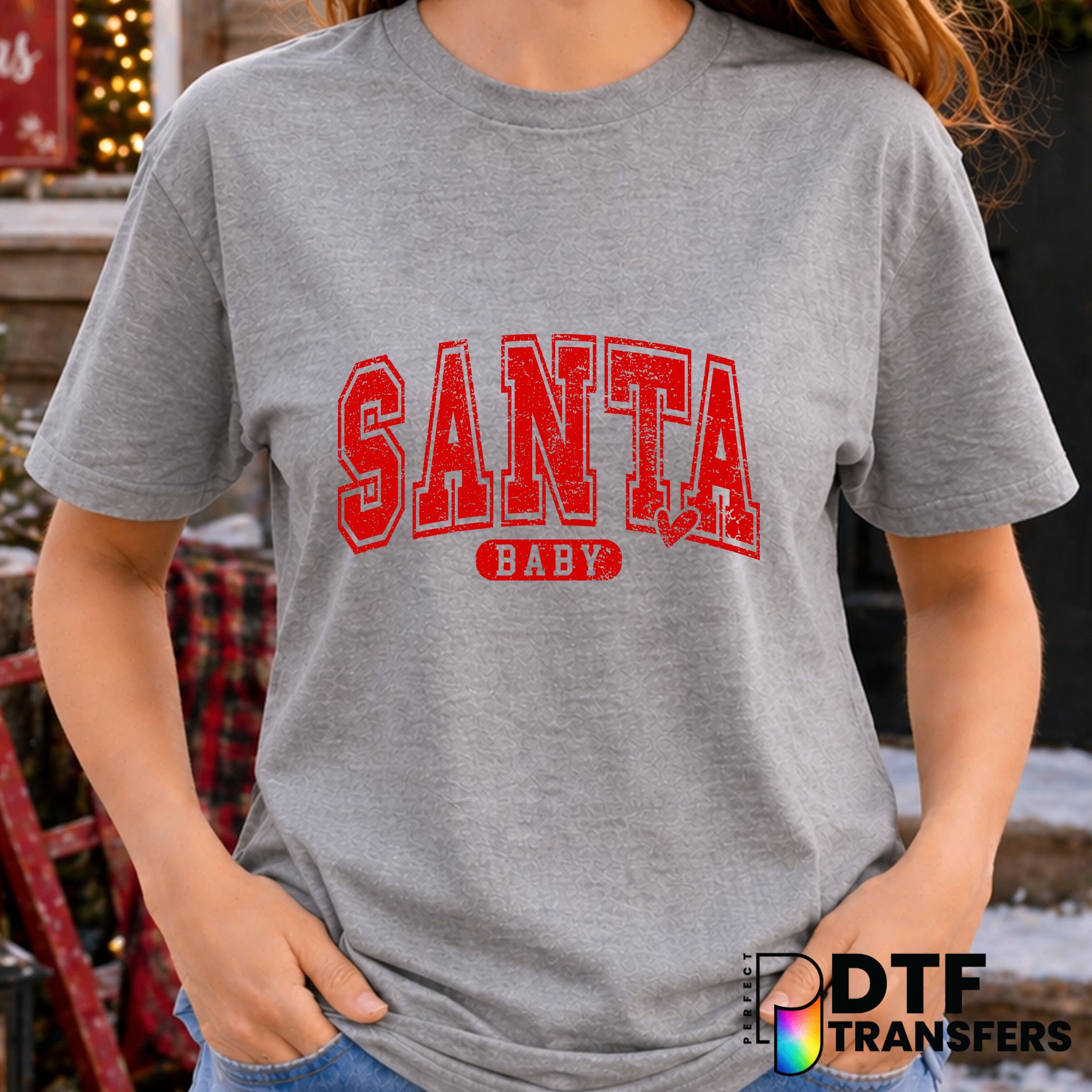 Santa Baby – Christmas DTF Transfer