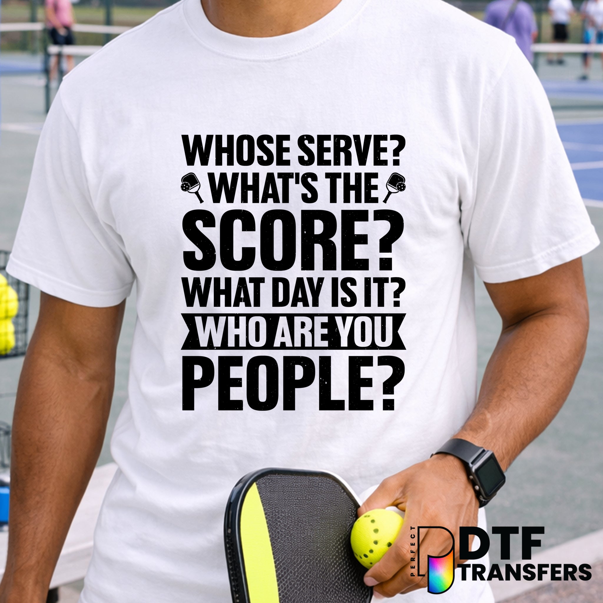 I'm Sorry For What I Said When I Was Playing Pickleball – DTF Transfer