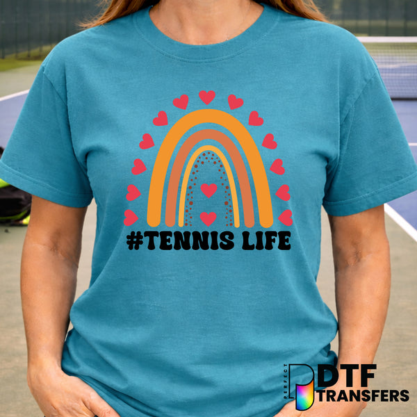 Tennis Life – Tennis DTF Transfer