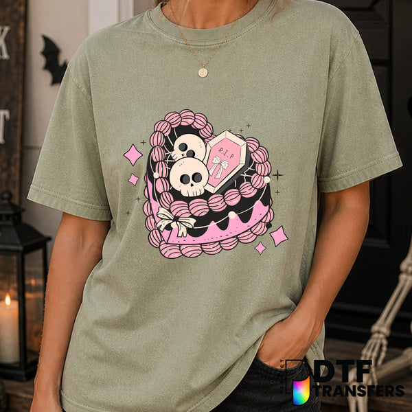 Cute Spooky Things Ghost – Halloween DTF Transfer