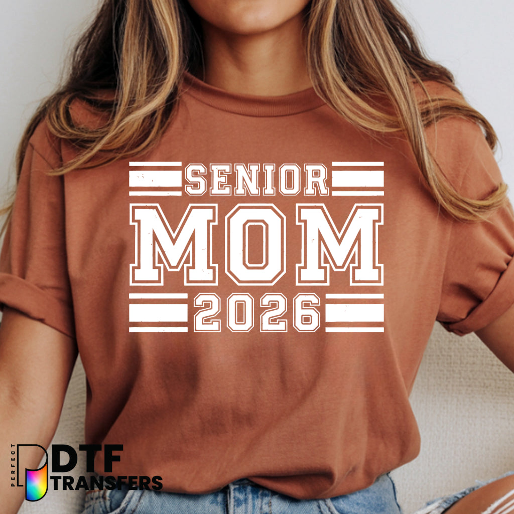 SENIOR MOM 2026 – DTF Transfer