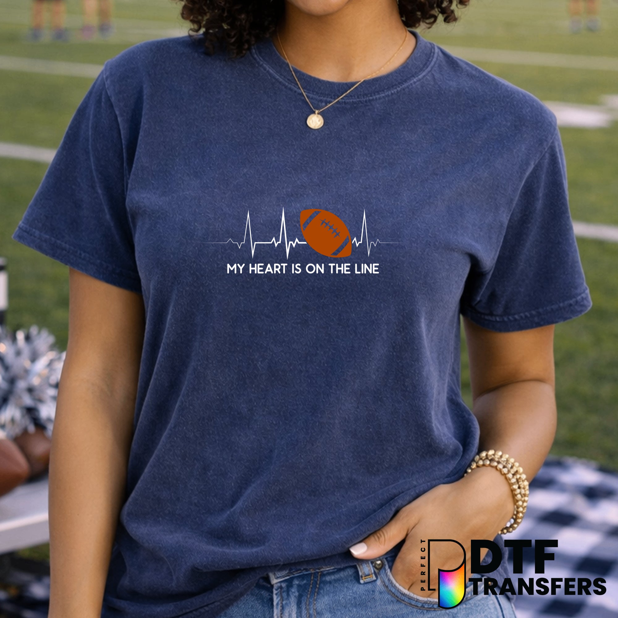 My Life Is On The Field – Football DTF Transfer
