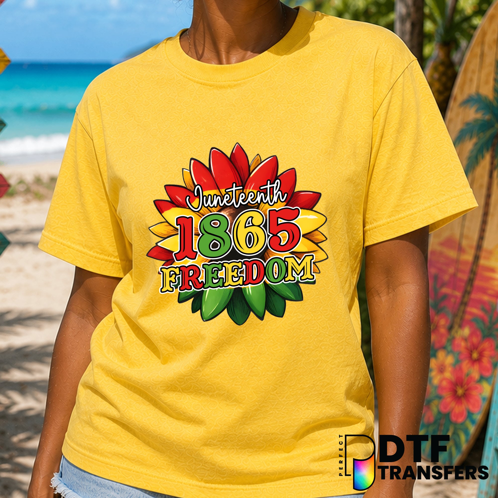 Juneteenth 1865 Freedom – Black History Month DTF Transfer