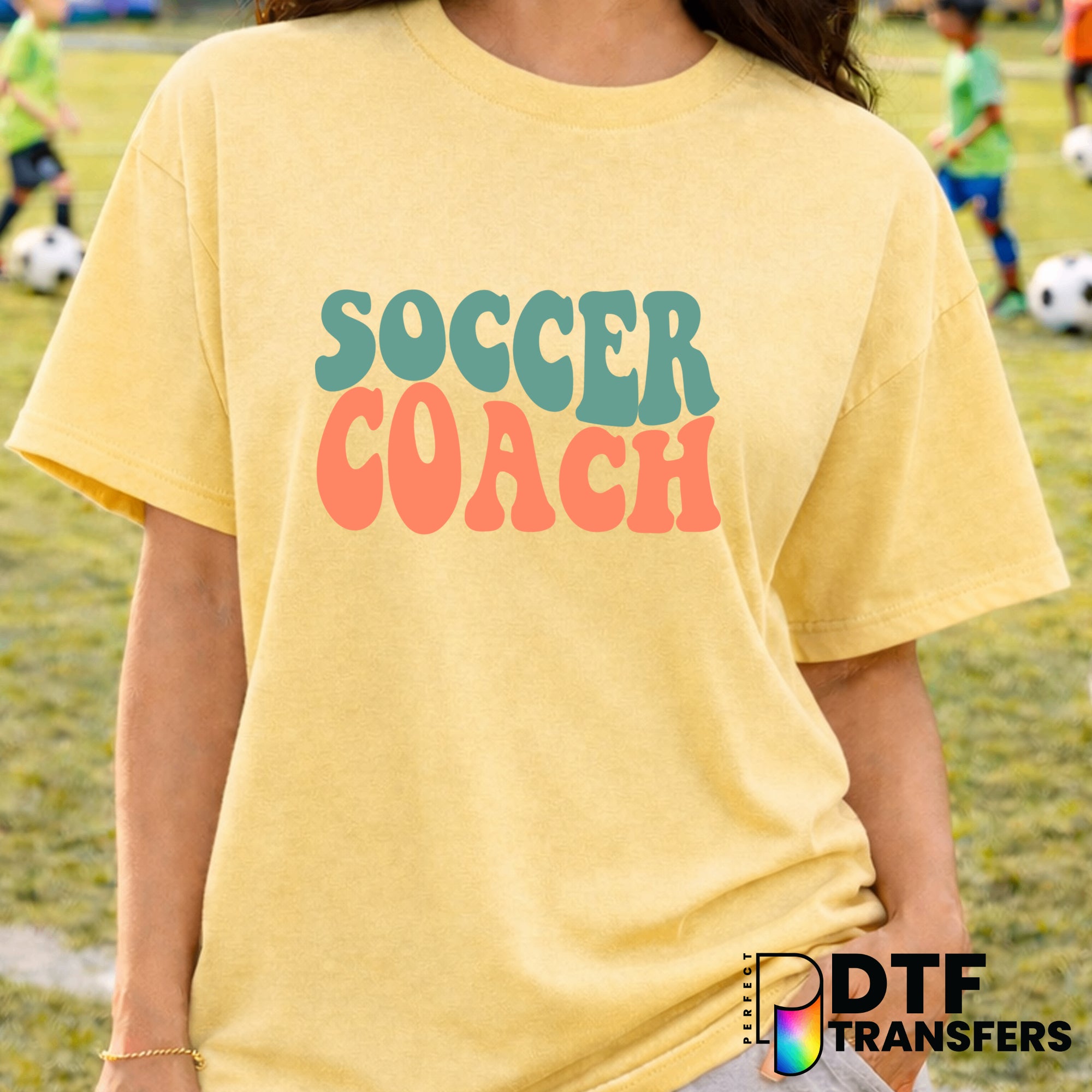 Soccer Coach – Soccer DTF Transfer