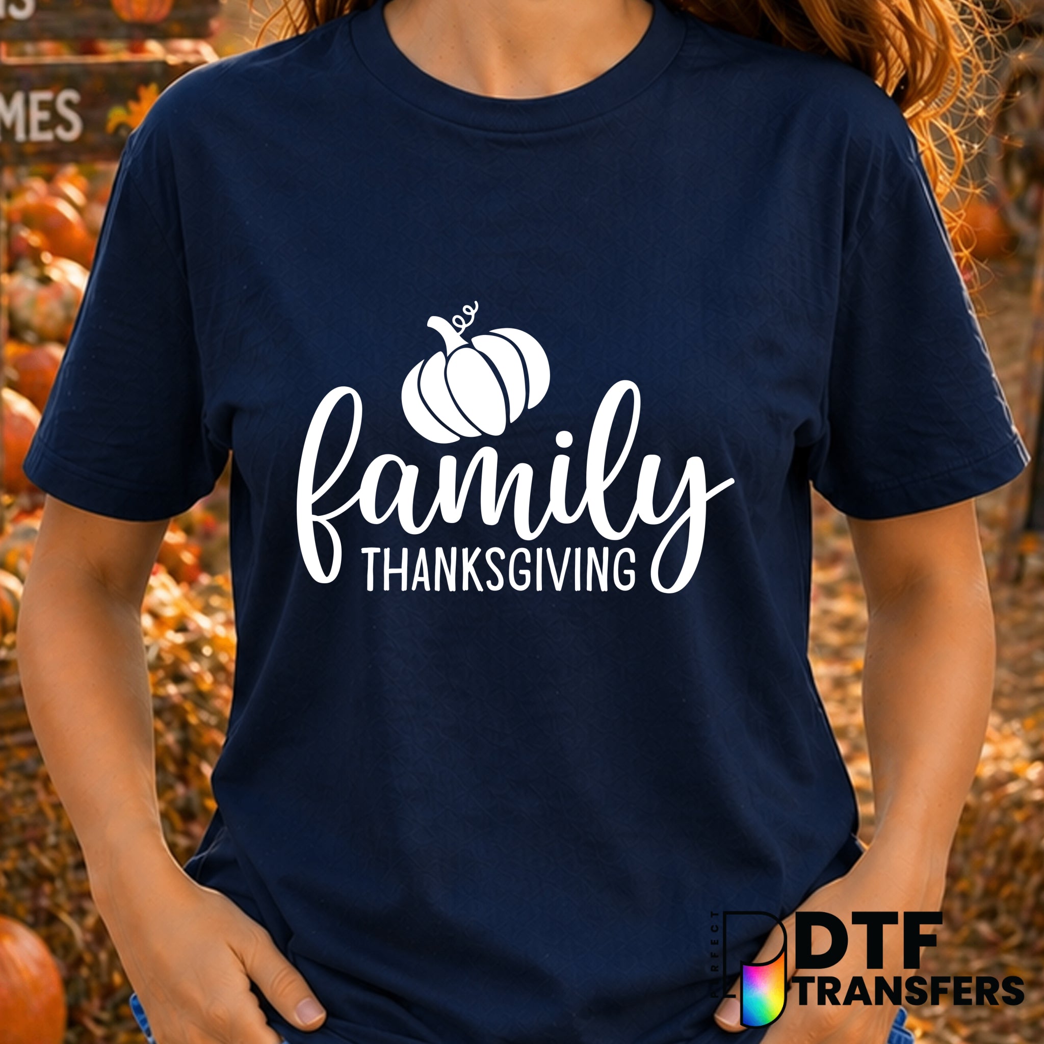 Family Thanksgiving – Thanksgiving DTF Transfer
