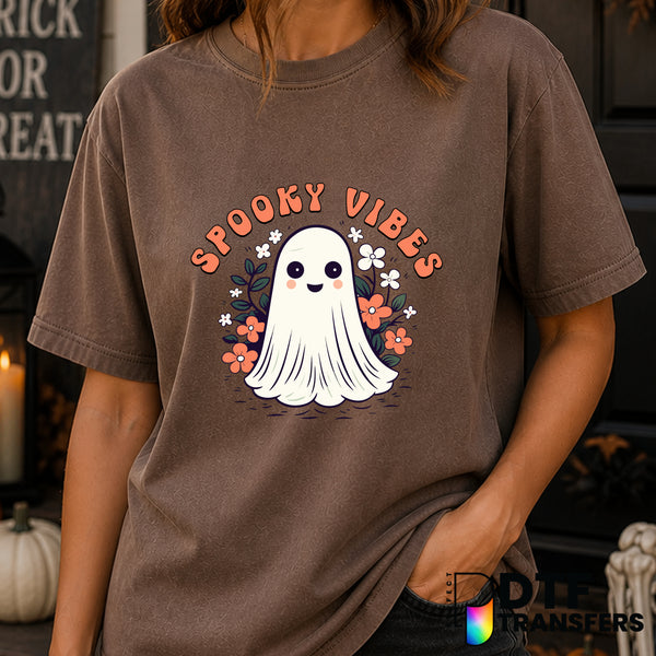 Spooky Vibes – Halloween DTF Transfer