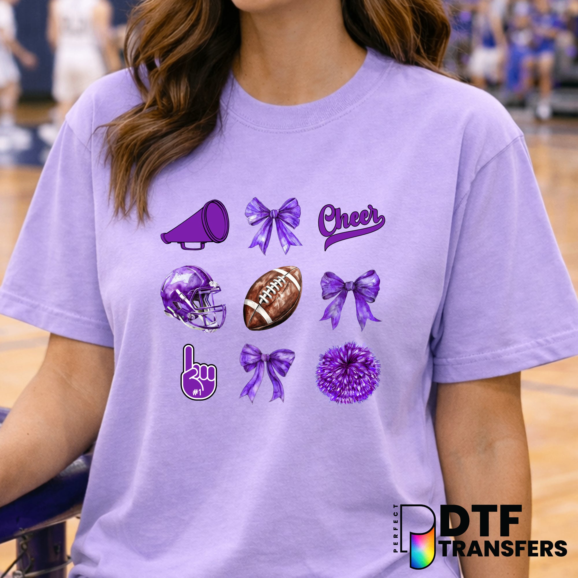 Cheer Mom – Cheerleading DTF Transfer