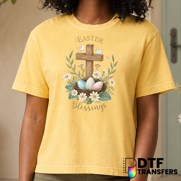 Easter Blessings – Easter DTF Transfer