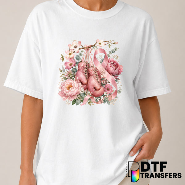 FIGHT CANCER – Cancer Awareness DTF Transfer (view 1 of 2) – by Perfect DTF Transfers – Premade DTF Transfers – Cancer Awa...