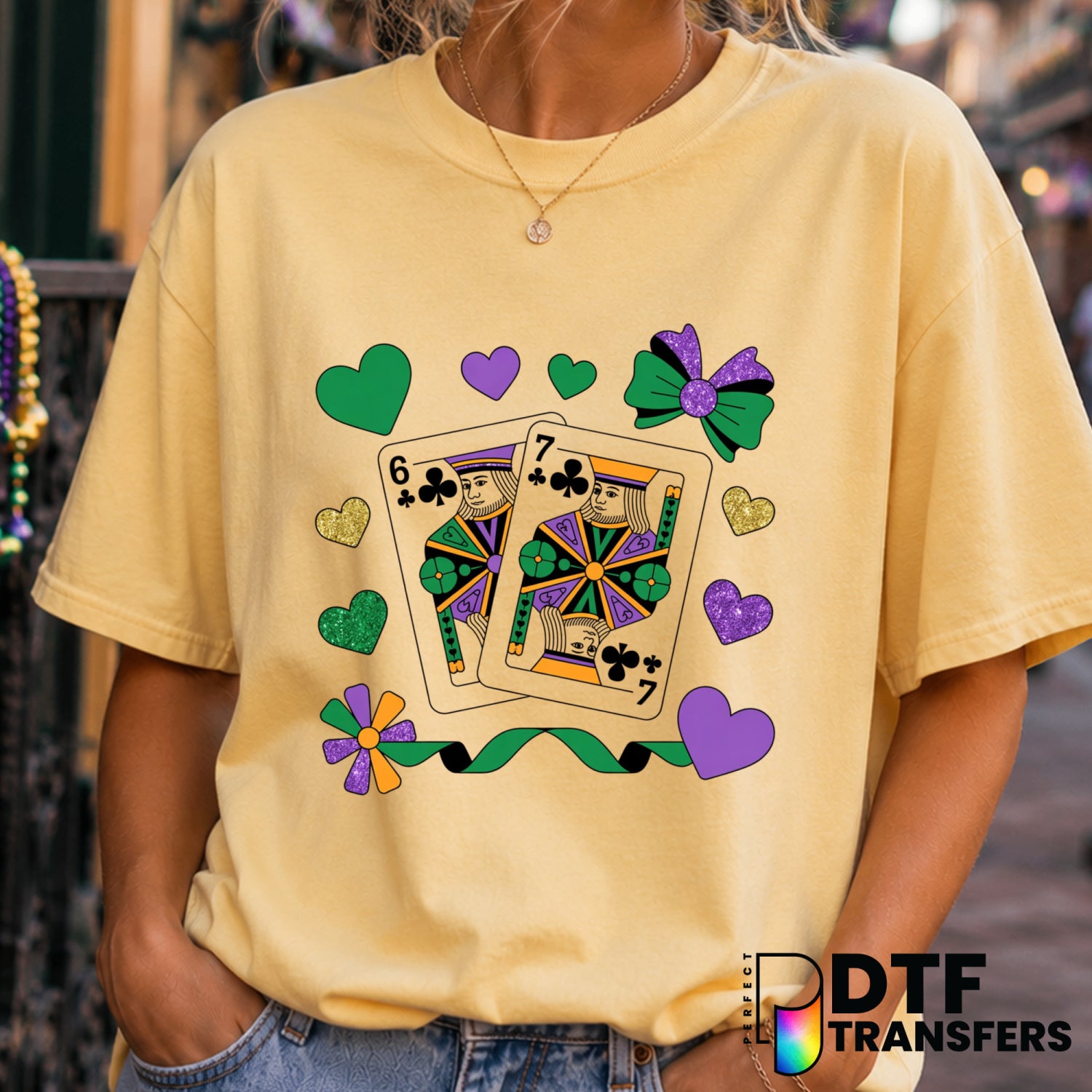 FUNNY MARDI GRAS – Mardi Gras DTF Transfer (view 1 of 2) – by Perfect DTF Transfers – Premade DTF Transfers – Mardi Gras,...