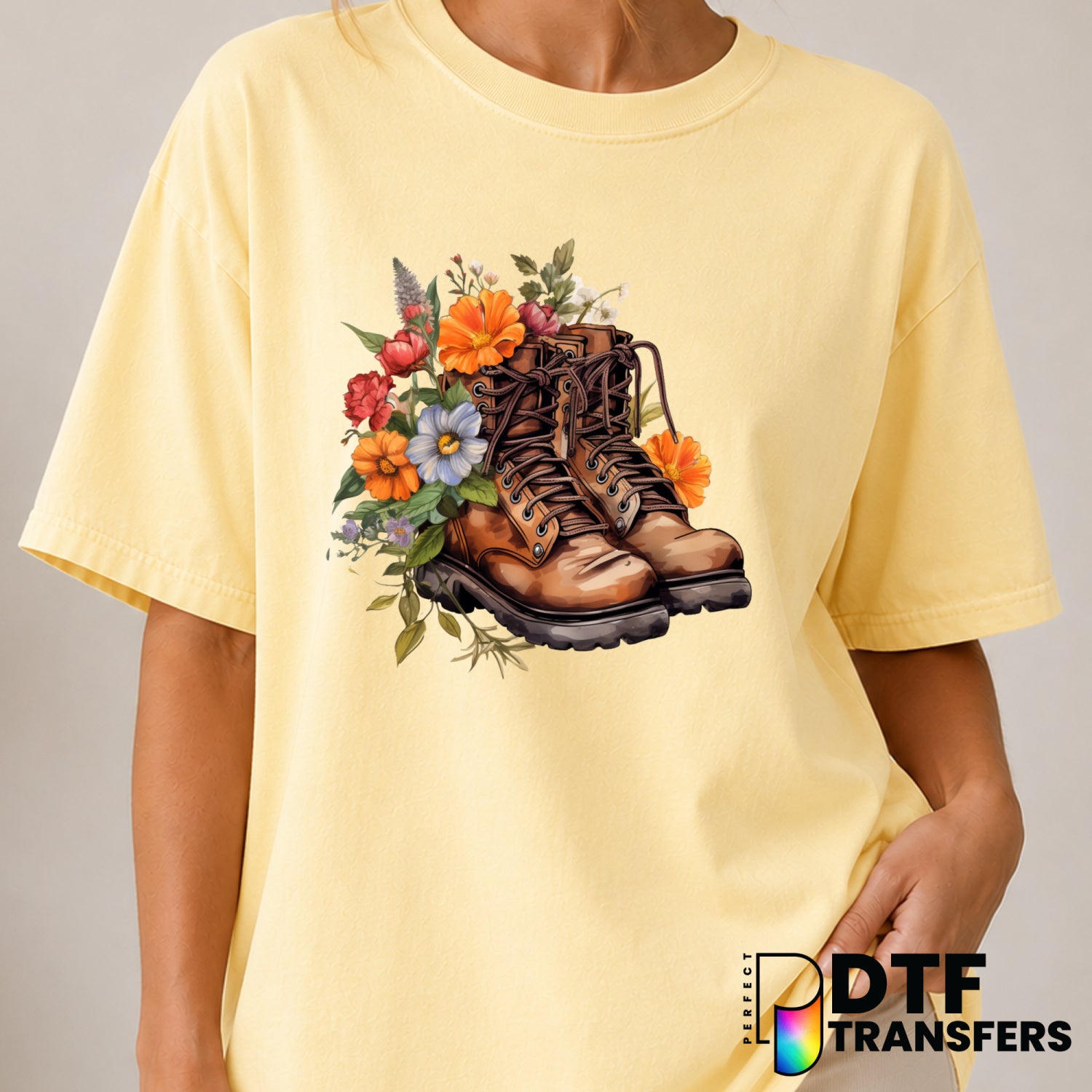 GET LOST IN NATURE – Hiking DTF Transfer (view 2 of 2) – by Perfect DTF Transfers – Premade DTF Transfers – Hiking, Outdoor