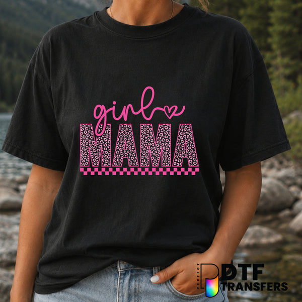 Girl Mama – Mother's Day DTF Transfer (view 1 of 2) – by Perfect DTF Transfers – Premade DTF Transfers – Mother's Day, Mom