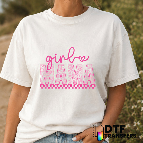 Girl Mama – Mother's Day DTF Transfer (view 2 of 2) – by Perfect DTF Transfers – Premade DTF Transfers – Mother's Day, Mom