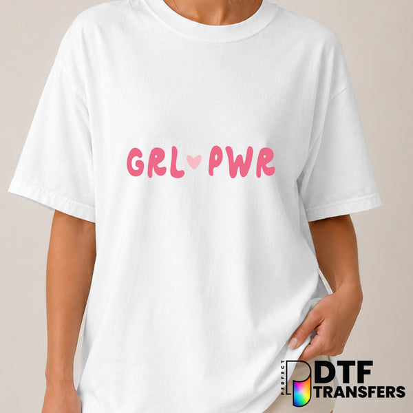 Girl Power – Women Empowerment DTF Transfer (view 1 of 2) – by Perfect DTF Transfers – Premade DTF Transfers – Women Empow...