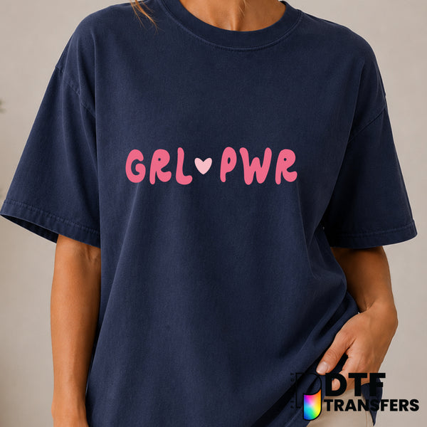 Girl Power – Women Empowerment DTF Transfer (view 2 of 2) – by Perfect DTF Transfers – Premade DTF Transfers – Women Empow...
