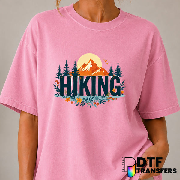 Go Wild For A While – Hiking DTF Transfer (view 2 of 2) – by Perfect DTF Transfers – Premade DTF Transfers – Hiking, Outdoor