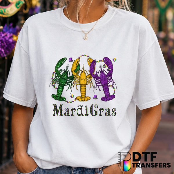 Happy Mardi Gras – Mardi Gras DTF Transfer (view 2 of 2) – by Perfect DTF Transfers – Premade DTF Transfers – Mardi Gras,...