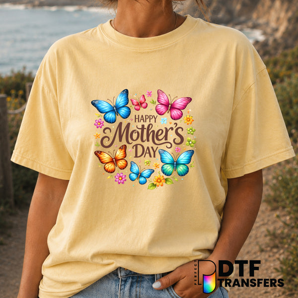 Happy Mother's Day – Mother's Day DTF Transfer (view 1 of 2) – by Perfect DTF Transfers – Premade DTF Transfers – Mother's...