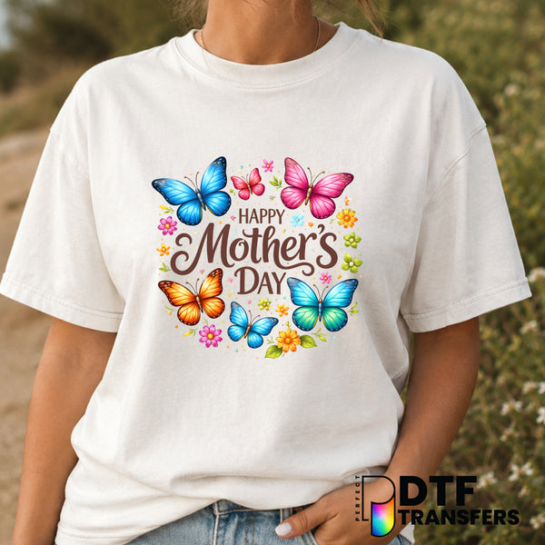 Happy Mother's Day – Mother's Day DTF Transfer (view 2 of 2) – by Perfect DTF Transfers – Premade DTF Transfers – Mother's...