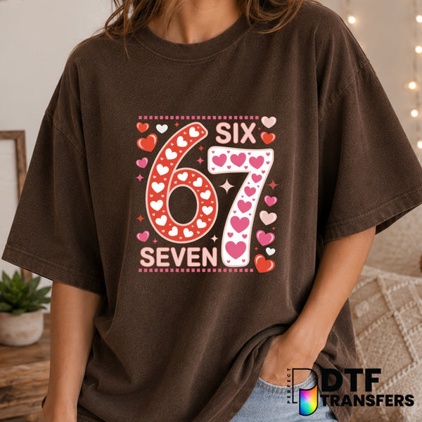 Heart Coquette Checkered – Valentine's Day DTF Transfer (view 1 of 2) – by Perfect DTF Transfers – Premade DTF Transfers –...