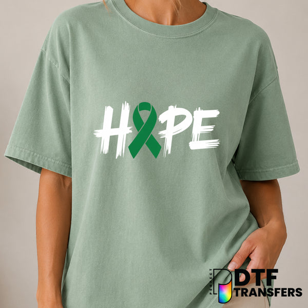 HOPE – Mental Health Awareness DTF Transfer (view 2 of 2) – by Perfect DTF Transfers – Premade DTF Transfers – Mental Heal...