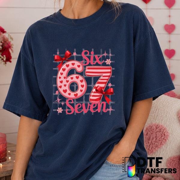 HUGS & KISSES – Valentine's Day DTF Transfer (view 1 of 2) – by Perfect DTF Transfers – Premade DTF Transfers – Valentine'...