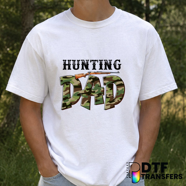 Hunting Dad – Father's Day DTF Transfer (view 1 of 2) – by Perfect DTF Transfers – Premade DTF Transfers – Father's Day, Dad