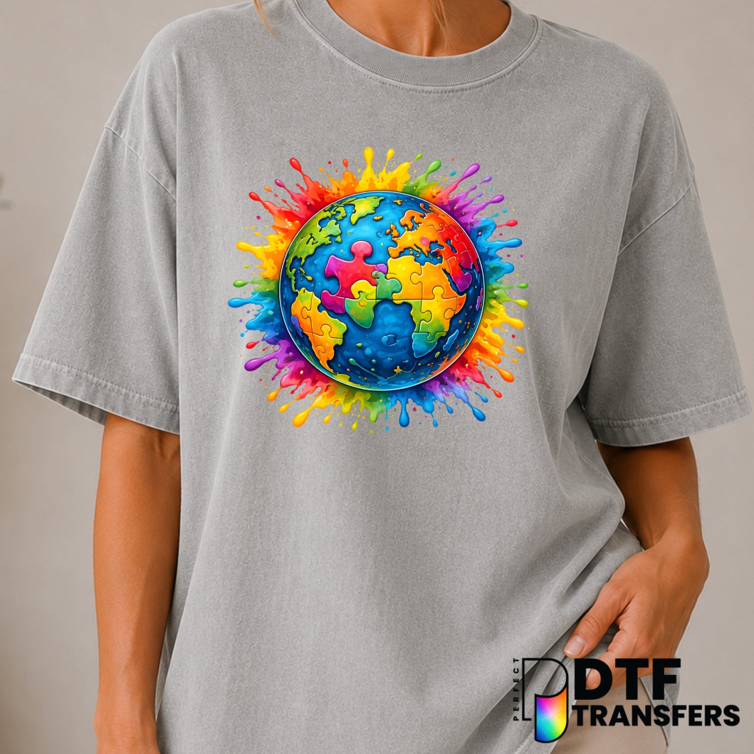 I am the voice for those who cannot speak – Autism Awareness DTF Transfer (view 1 of 2) – by Perfect DTF Transfers – Prema...