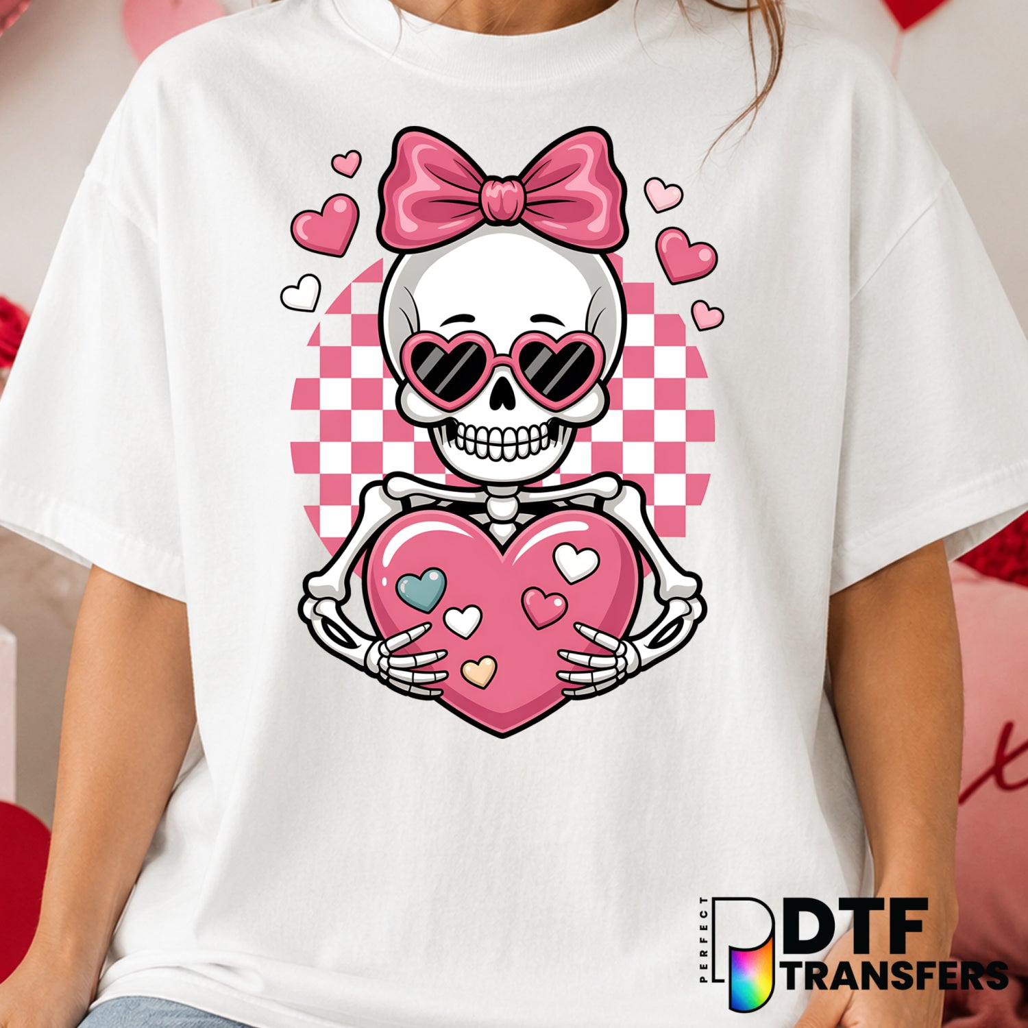 I LOVE MY BOYFRIEND – Valentine's Day DTF Transfer (view 1 of 2) – by Perfect DTF Transfers – Premade DTF Transfers – Vale...