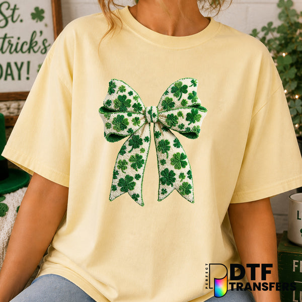 I'M JUST HERE FOR THE SHENANIGANS – St. Patrick's Day DTF Transfer (view 1 of 2) – by Perfect DTF Transfers – Premade DTF...