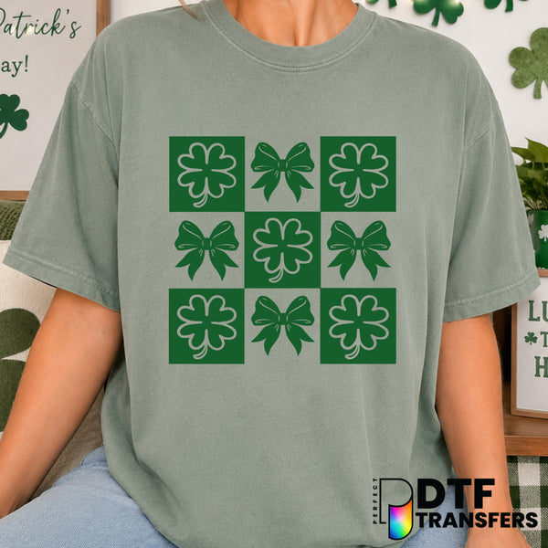 I'M JUST HERE FOR THE SHENANIGANS – St. Patrick's Day DTF Transfer (view 2 of 2) – by Perfect DTF Transfers – Premade DTF...