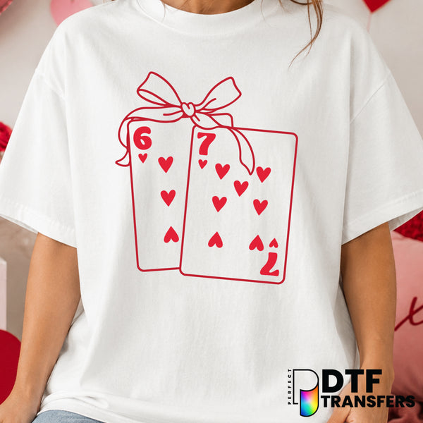 I ONLY HAVE EYES FOR YOU – Valentine's Day DTF Transfer (view 2 of 2) – by Perfect DTF Transfers – Premade DTF Transfers –...