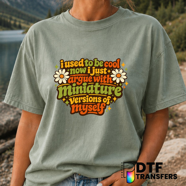 I USED TO BE COOL NOW I'M A MOM – Mother's Day DTF Transfer (view 2 of 2) – by Perfect DTF Transfers – Premade DTF Transfe...