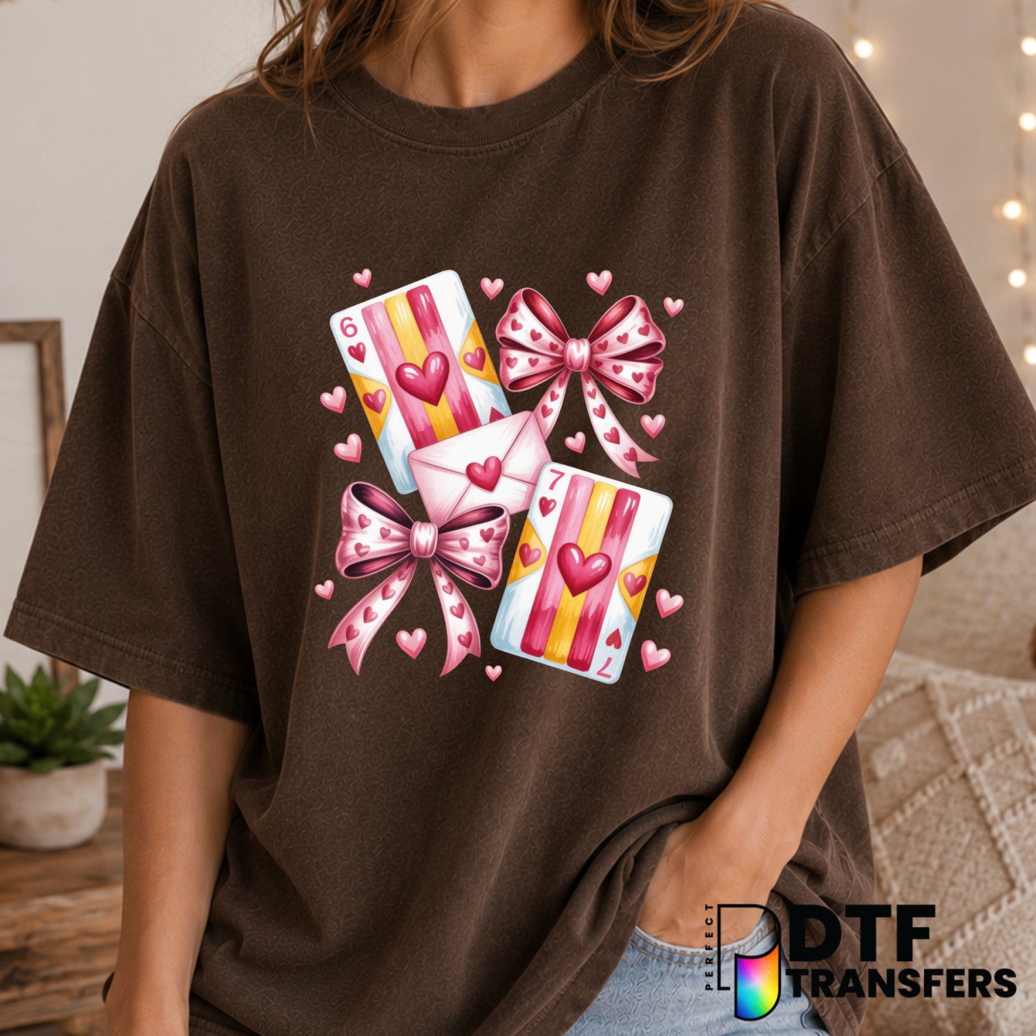 It's giving LOVE – Valentine's Day DTF Transfer (view 2 of 2) – by Perfect DTF Transfers – Premade DTF Transfers – Valenti...