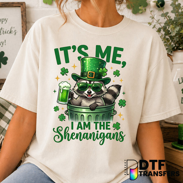 It's Me I Am The Shenanigan St. Patrick's Day – DTF Transfer (view 1 of 2) – by Perfect DTF Transfers – Premade DTF Transf...