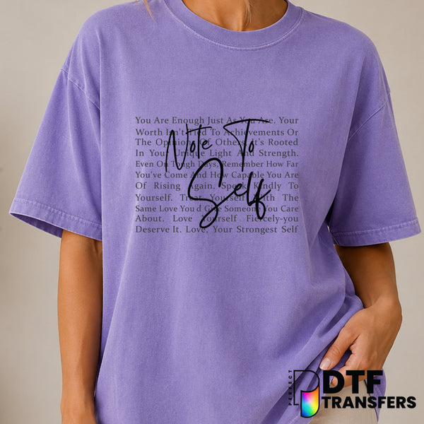 IT'S OKAY NOT TO BE OKAY – Mental Health Awareness DTF Transfer (view 1 of 2) – by Perfect DTF Transfers – Premade DTF Tra...