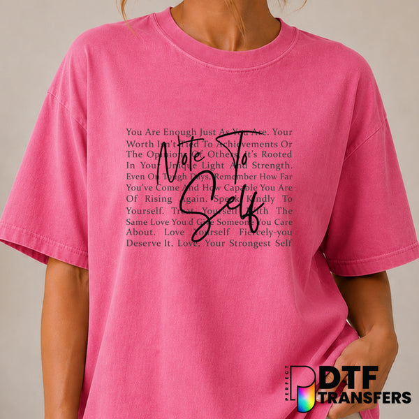 IT'S OKAY NOT TO BE OKAY – Mental Health Awareness DTF Transfer (view 2 of 2) – by Perfect DTF Transfers – Premade DTF Tra...