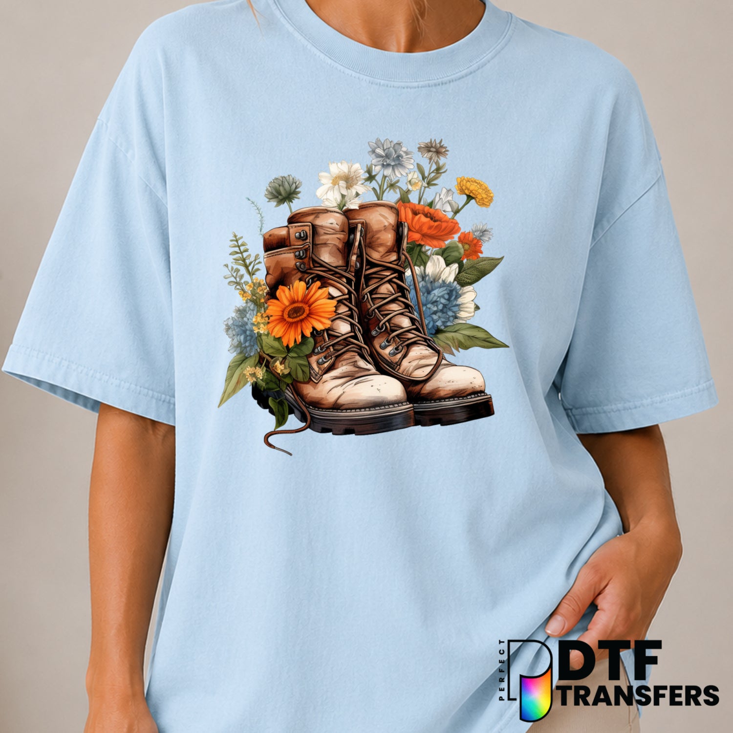 LET'S GO ON AN ADVENTURE – Hiking DTF Transfer (view 1 of 2) – by Perfect DTF Transfers – Premade DTF Transfers – Hiking,...