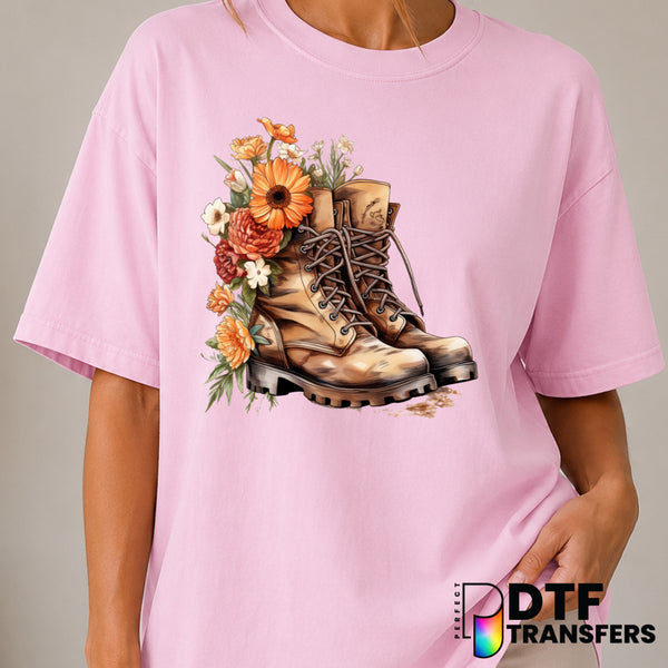 LET'S HIKE – Hiking DTF Transfer (view 2 of 2) – by Perfect DTF Transfers – Premade DTF Transfers – Hiking, Outdoor